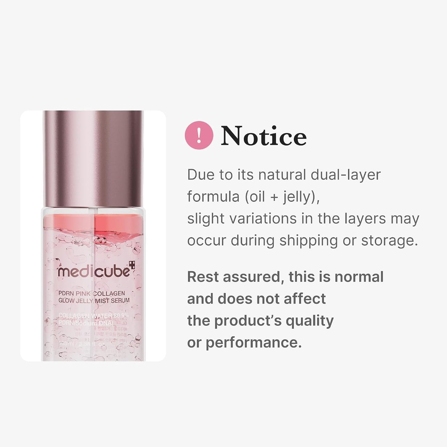 Medicube - PDRN Pink Collagen Glow Jelly Mist Serum