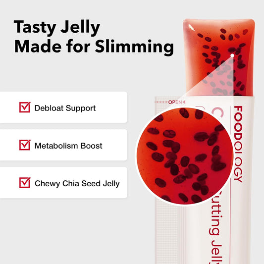 Foodology - Coleology Cutting Jelly Stick Jelly (Pomegranate)