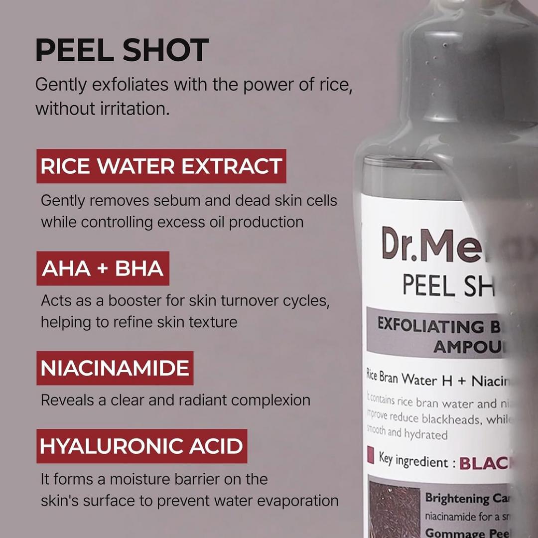 Dr. Melaxin - Peel Shot Exfoliating Rice Ampoule