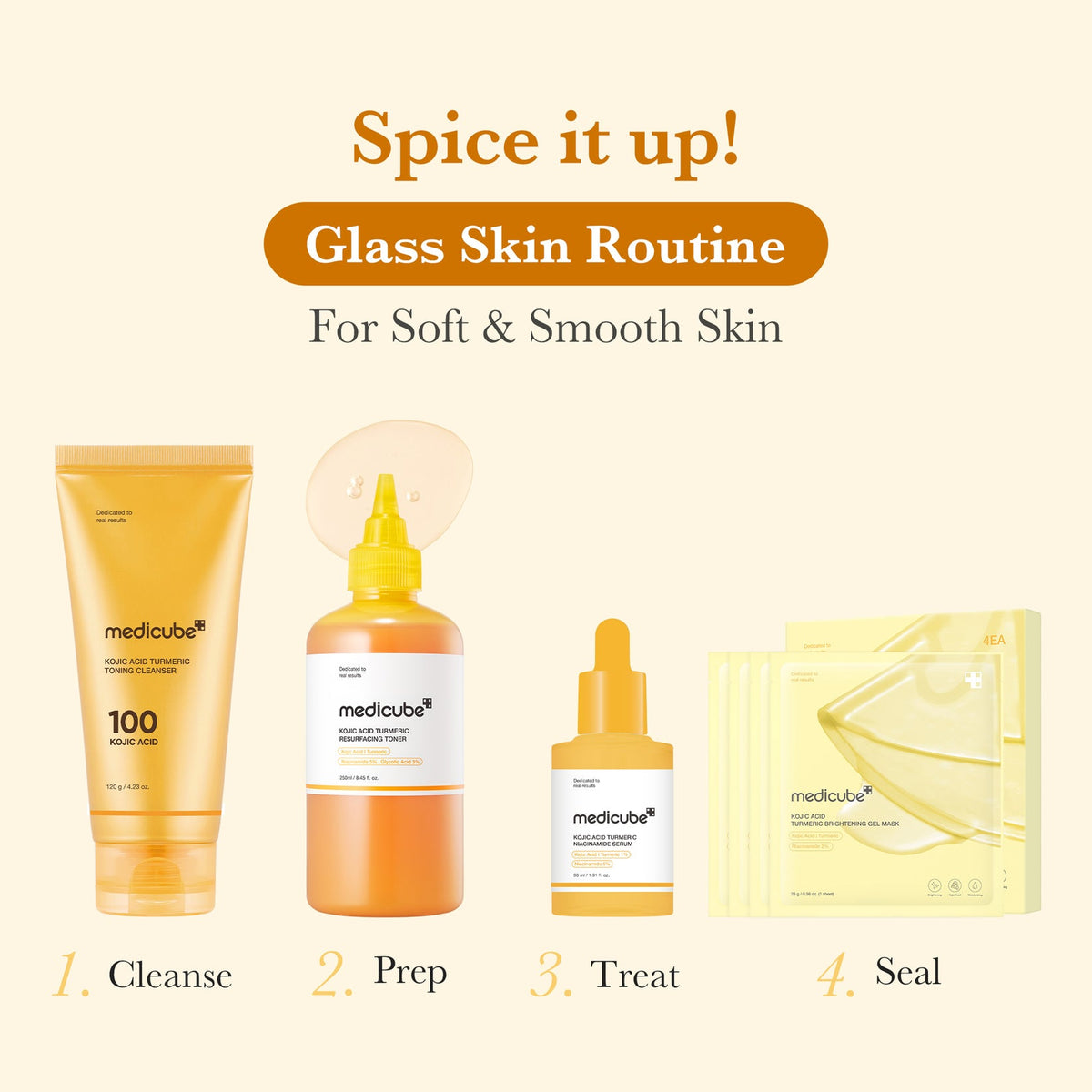 Medicube - Kojic Acid Turmeric Resurfacing Toner