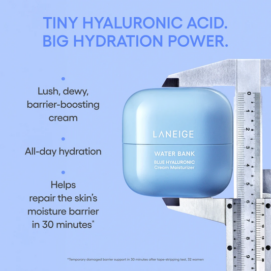 LANEIGE Water Bank Blue Hyaluronic Moisturizer – Hydrating Face Cream
