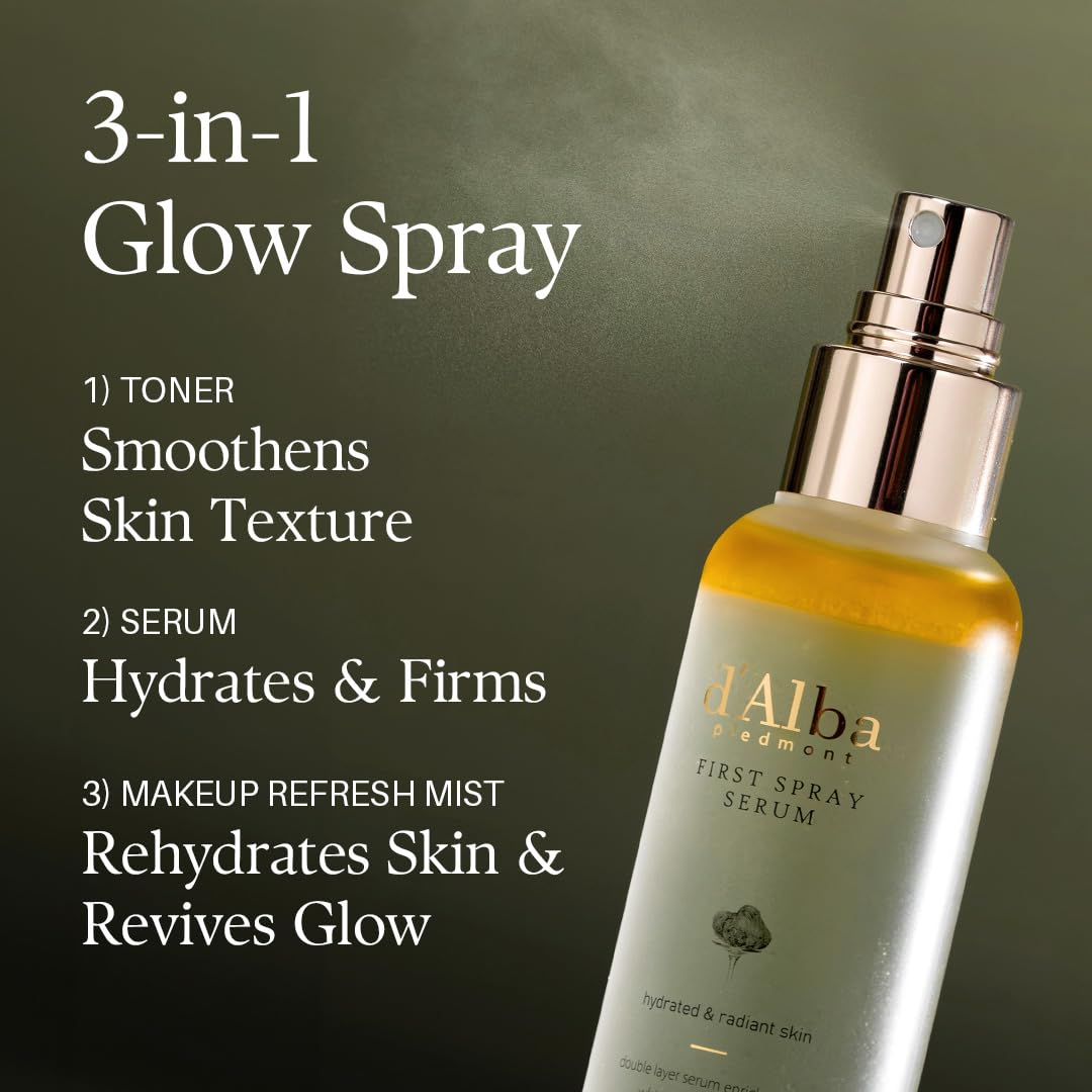 d'Alba Piedmont - White Truffle First Spray Hydrating Glow Mist Serum