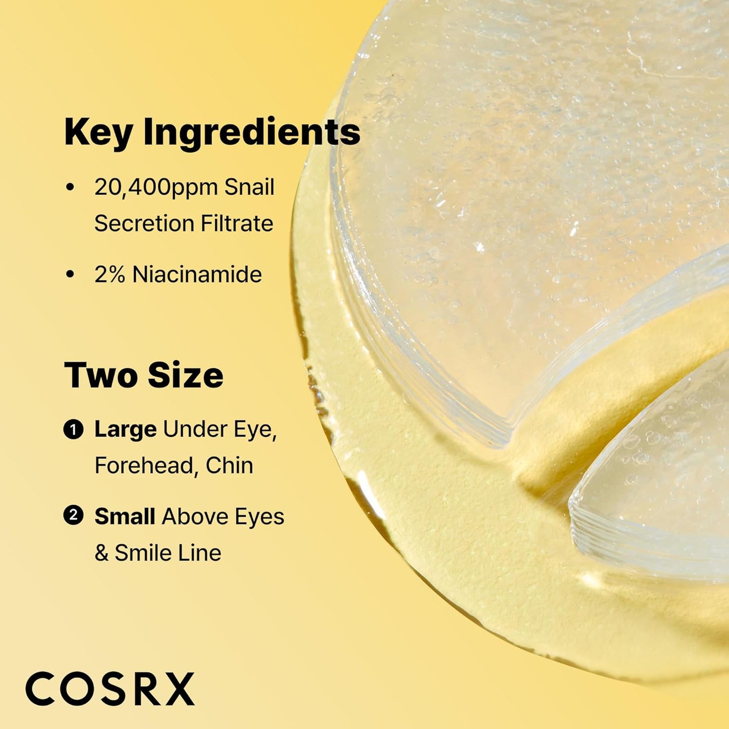 Cosrx - Advanced Snail Hydrogel Eye Patch