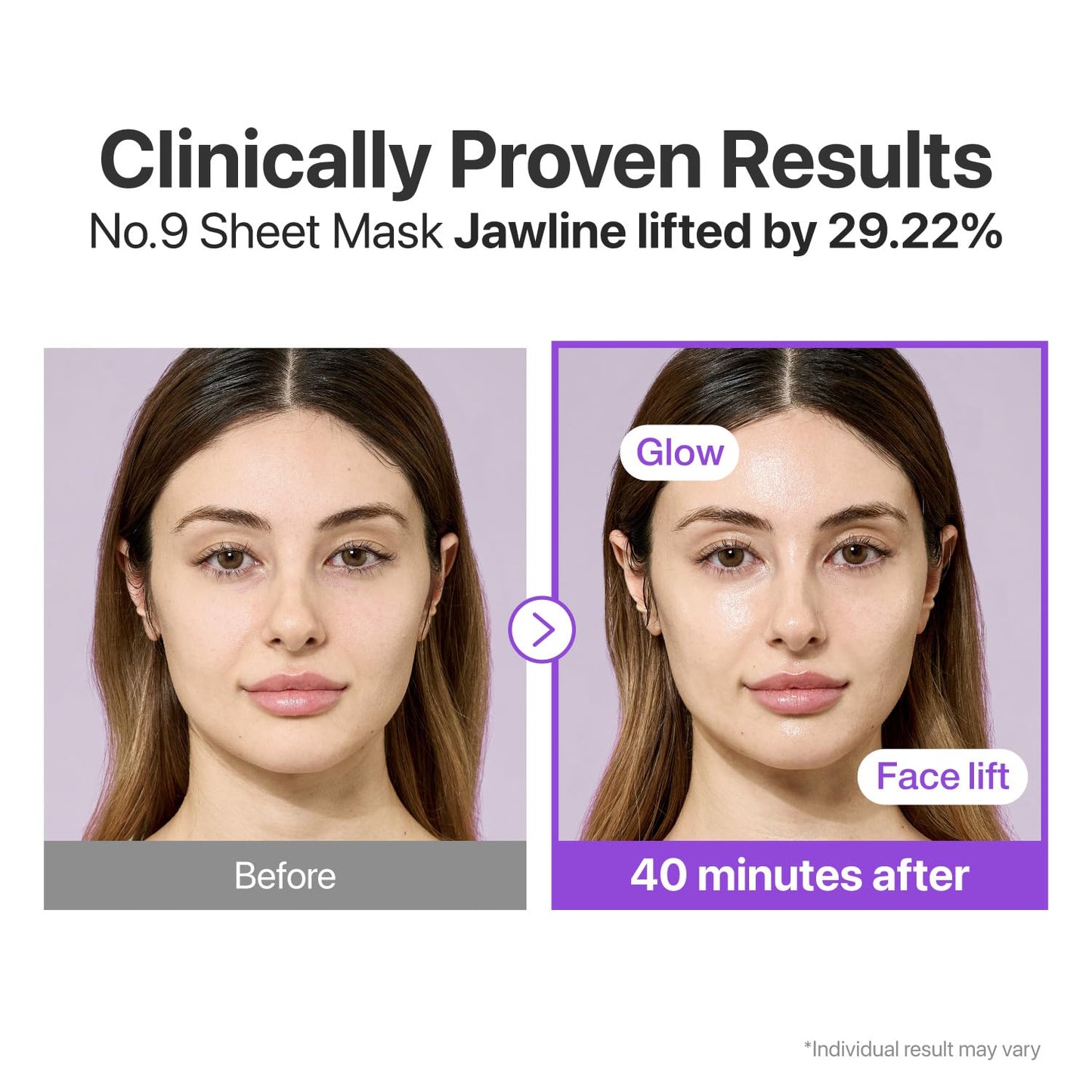 Numbuzin - No.9 NAD+ BIO Lifting-sil Full Face Mask (1ct)