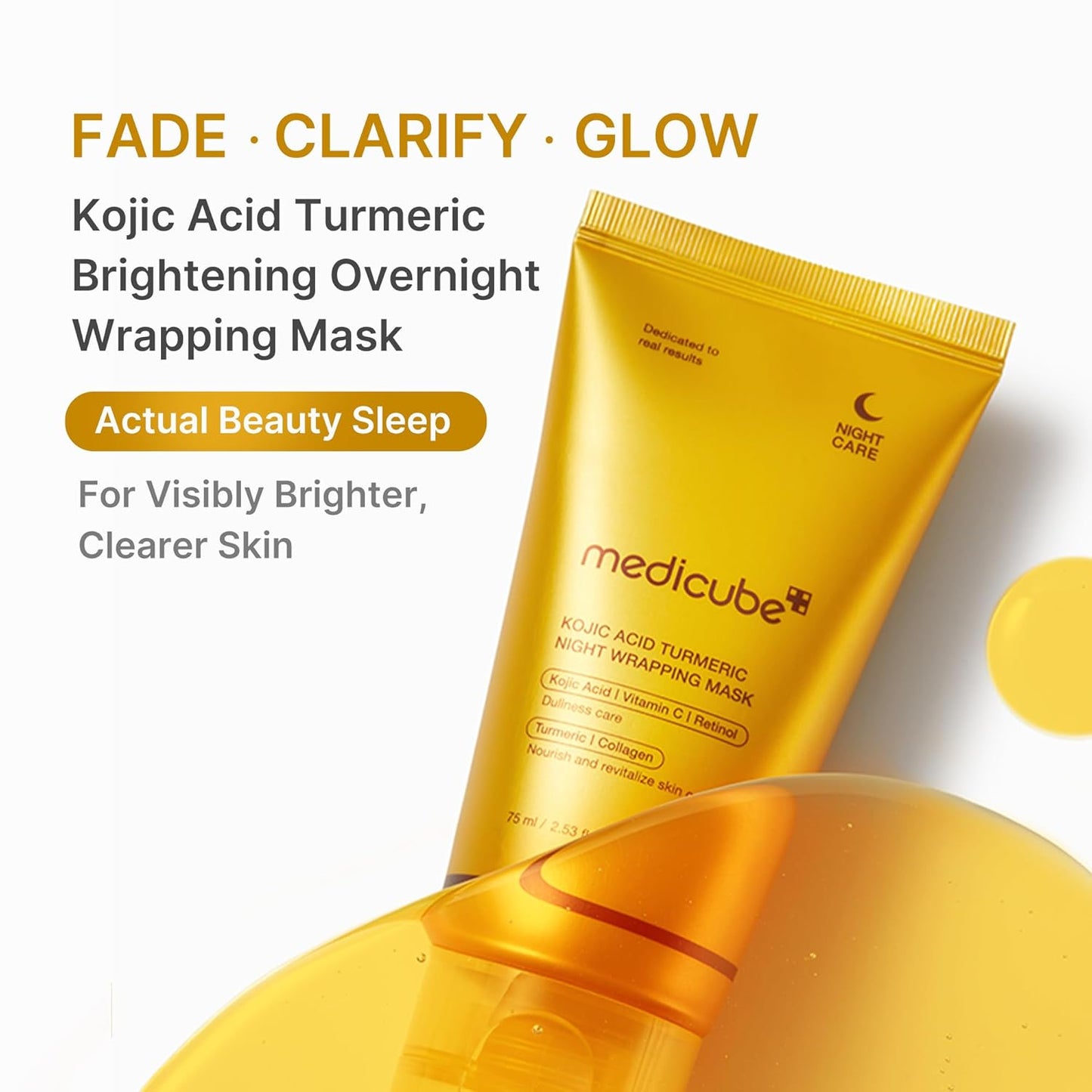 Medicube - Kojic Acid Turmeric Overnight Wrapping Mask
