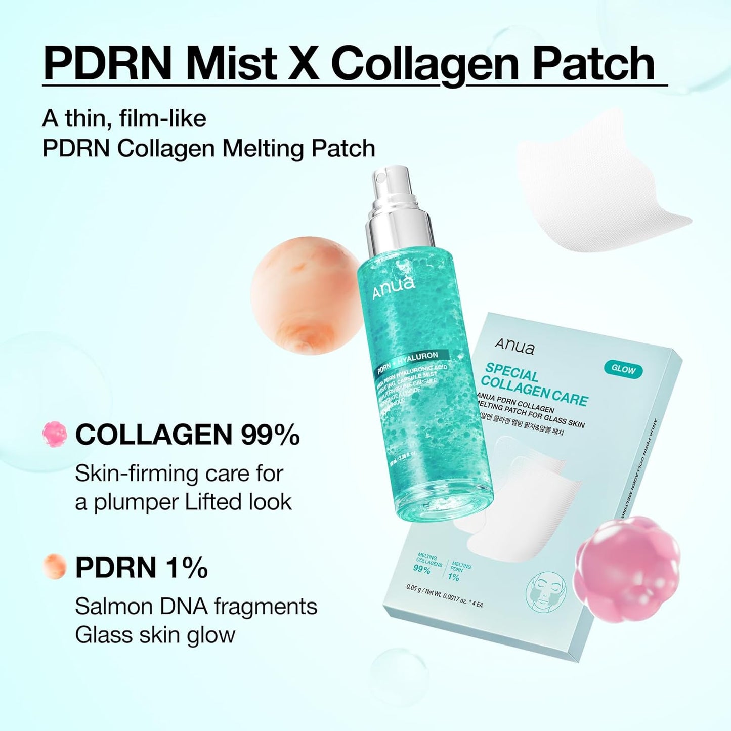 Anua - PDRN Collagen Melting Patch For Glass Skin