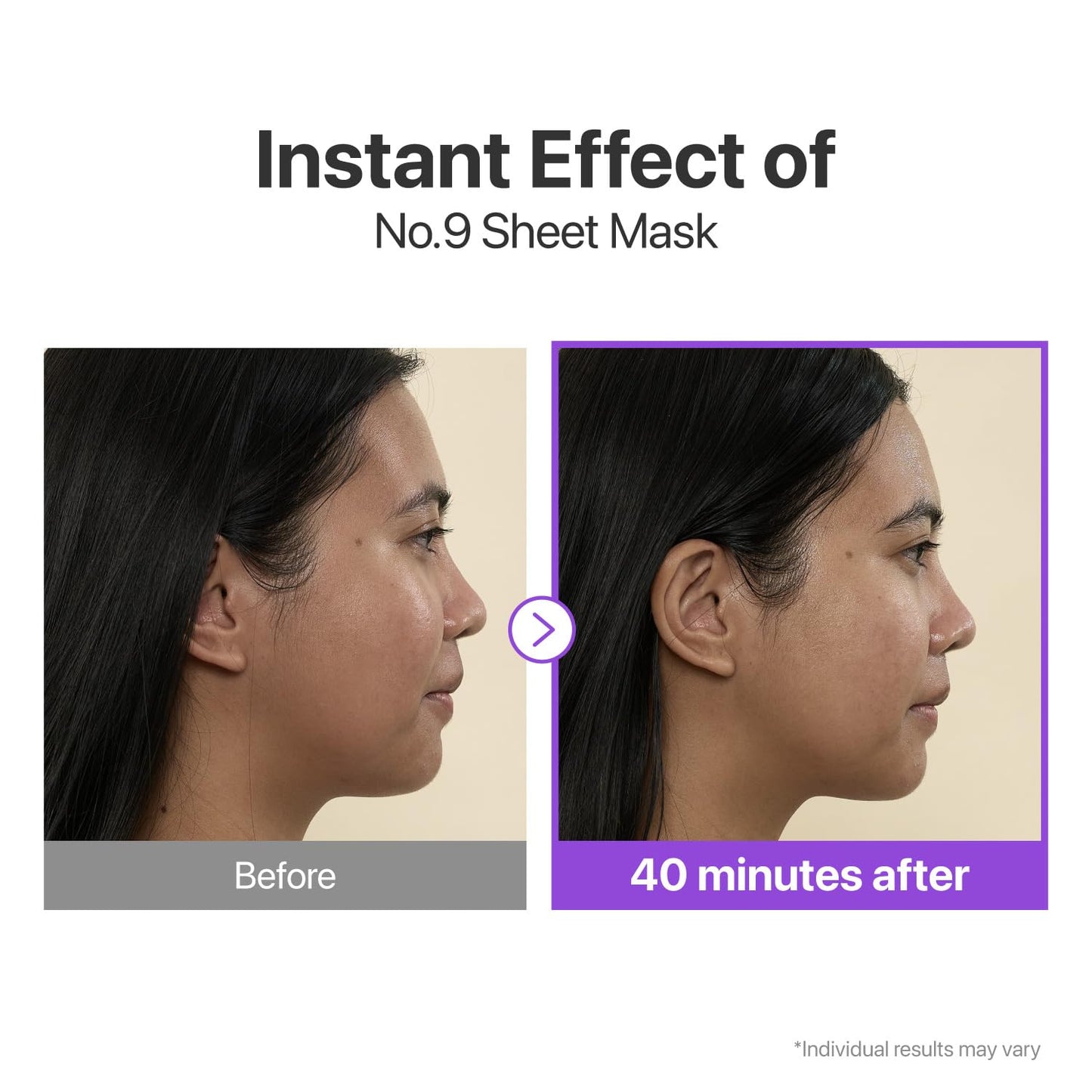 Numbuzin - No.9 NAD+ BIO Lifting-sil Full Face Mask (1ct)