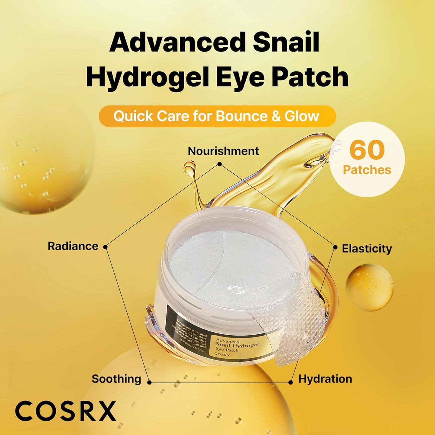 Cosrx - Advanced Snail Hydrogel Eye Patch