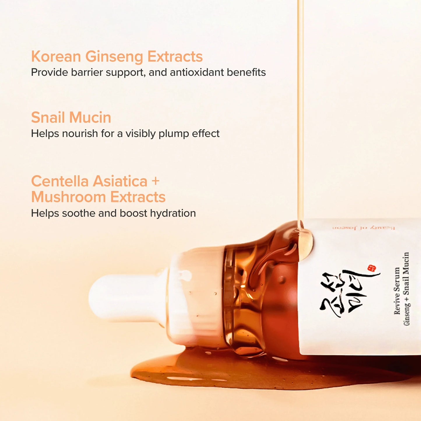 Beauty of Joseon - Revive Serum : Ginseng + Snail Mucin