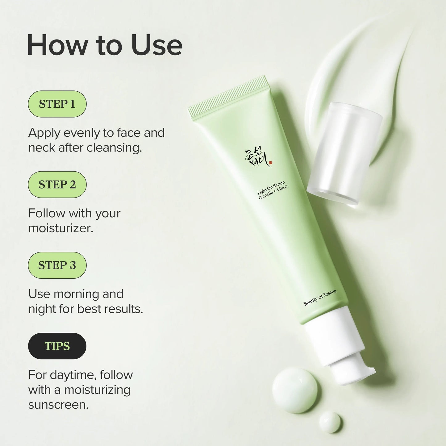 Beauty of Joseon - Light On Serum Centella + Vita C