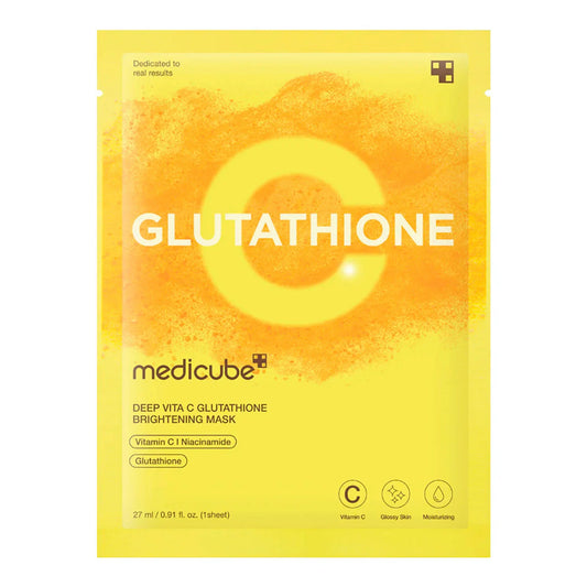Medicube - Deep Vita C Glutathione Brightening Mask (1ct)