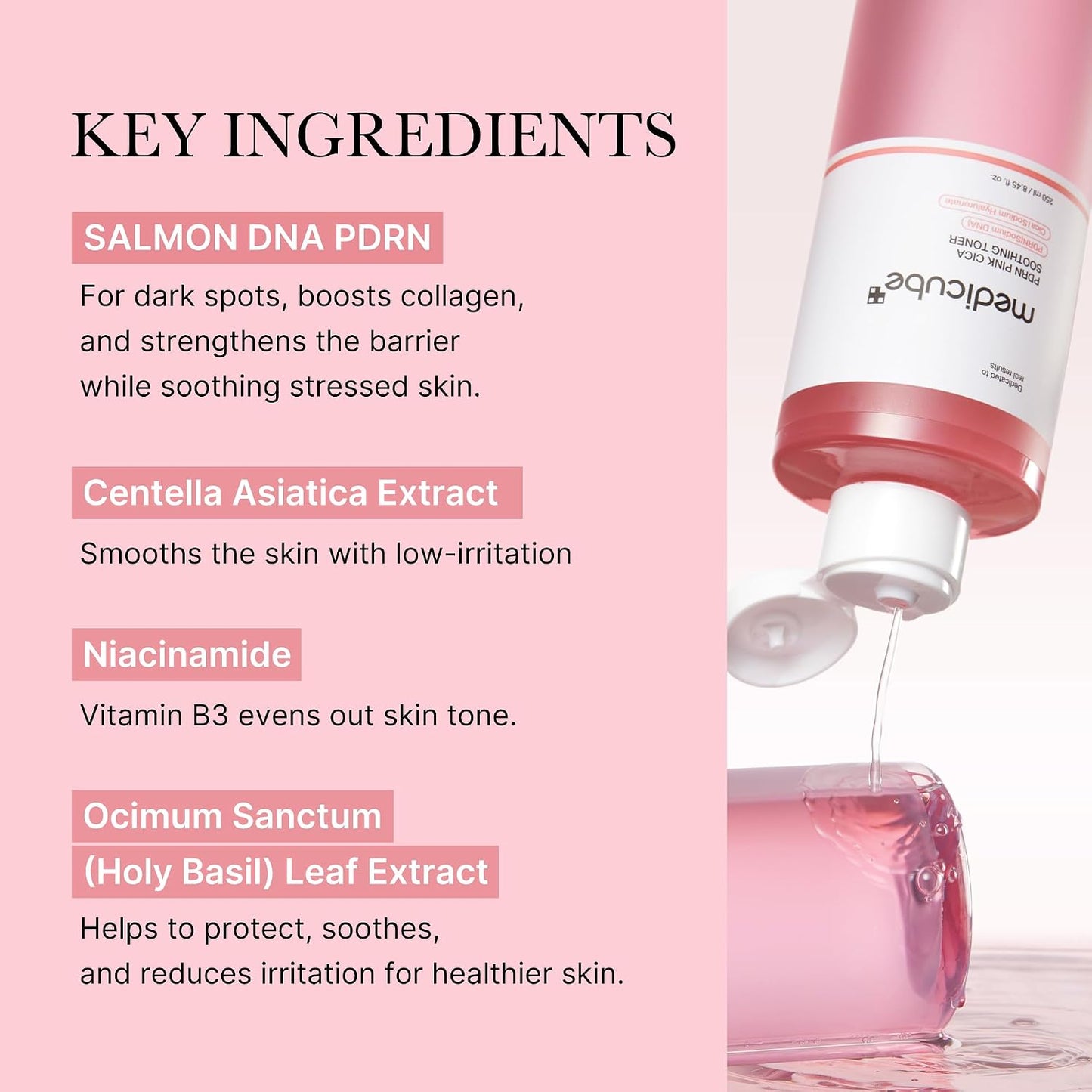 Medicube - PDRN Pink Cica Soothing Toner