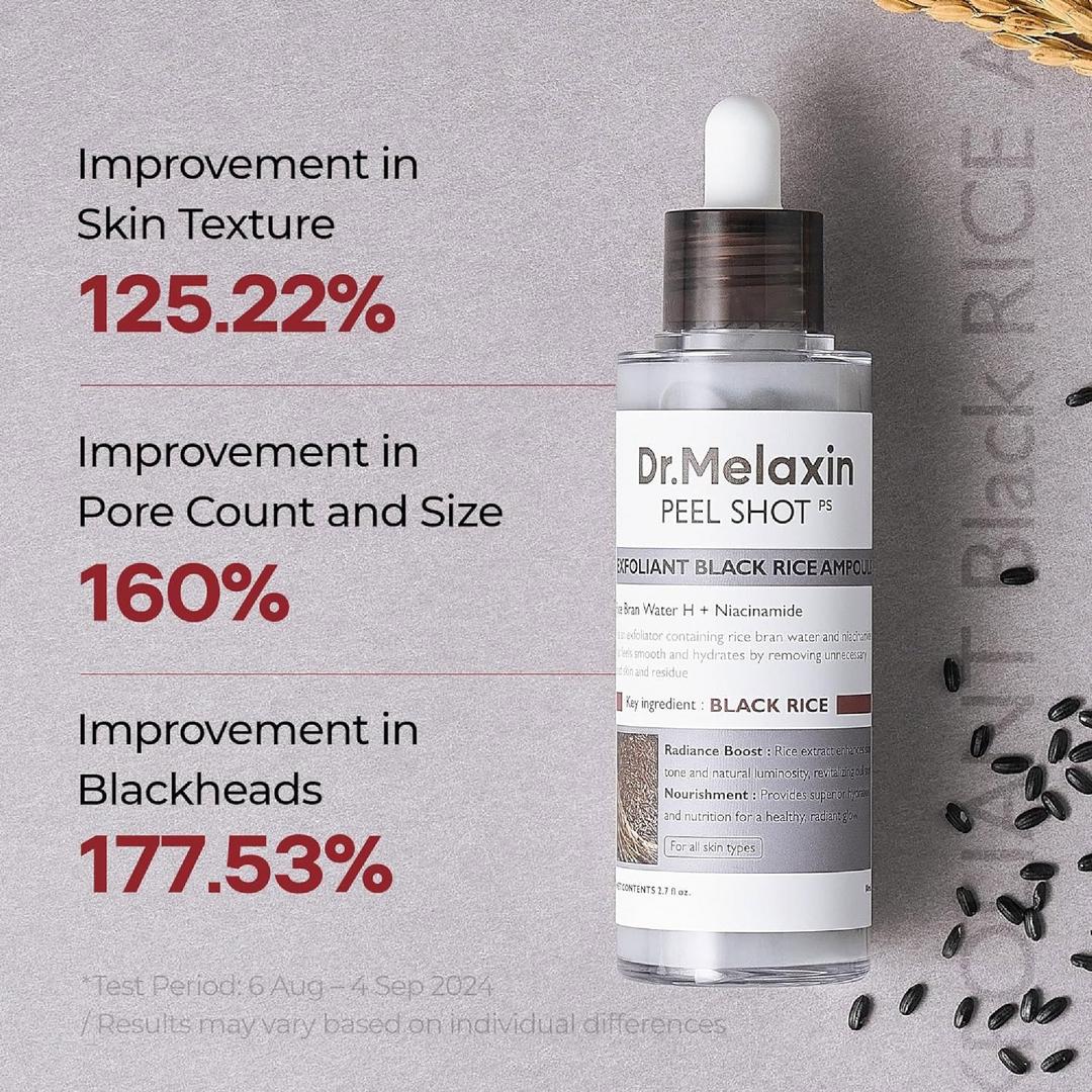 Dr. Melaxin - Peel Shot Exfoliating Rice Ampoule