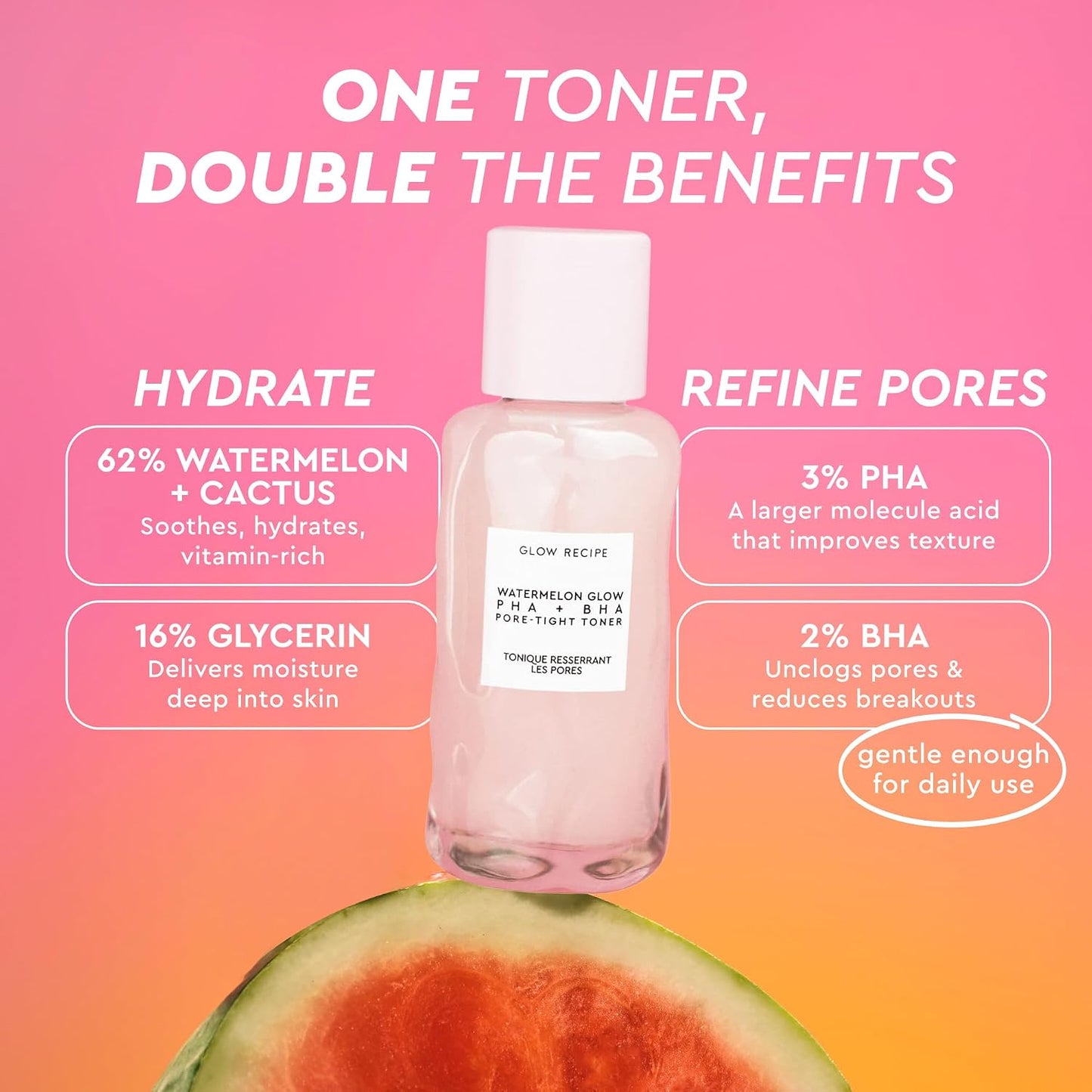 Glow Recipe - Watermelon Glow PHA + BHA Pore-Tight Toner