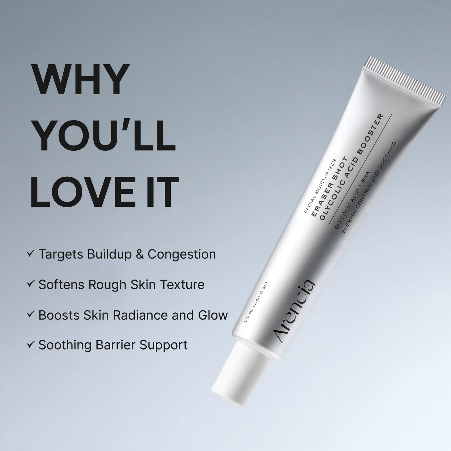 Arencia - Eraser Shot Glycolic Acid Booster