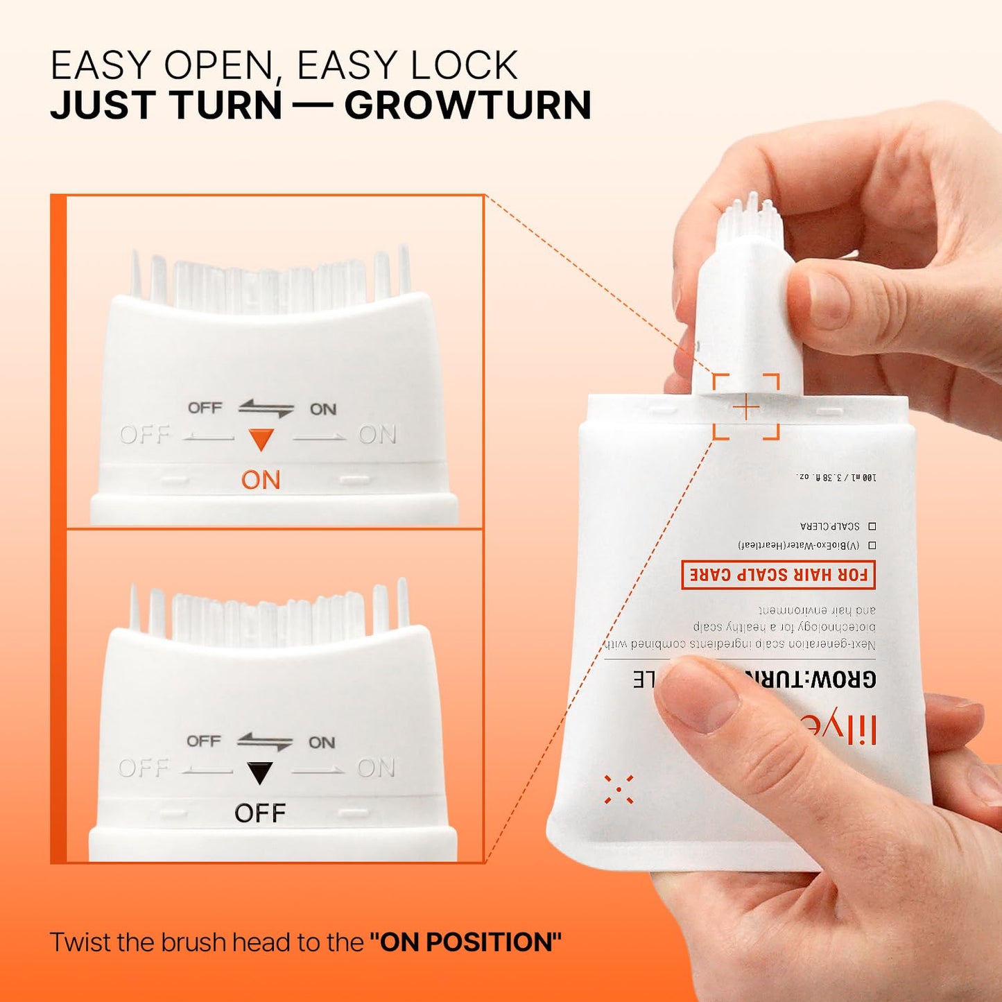 Lilyeve - GROWTURN Exosome Brush Ampoule