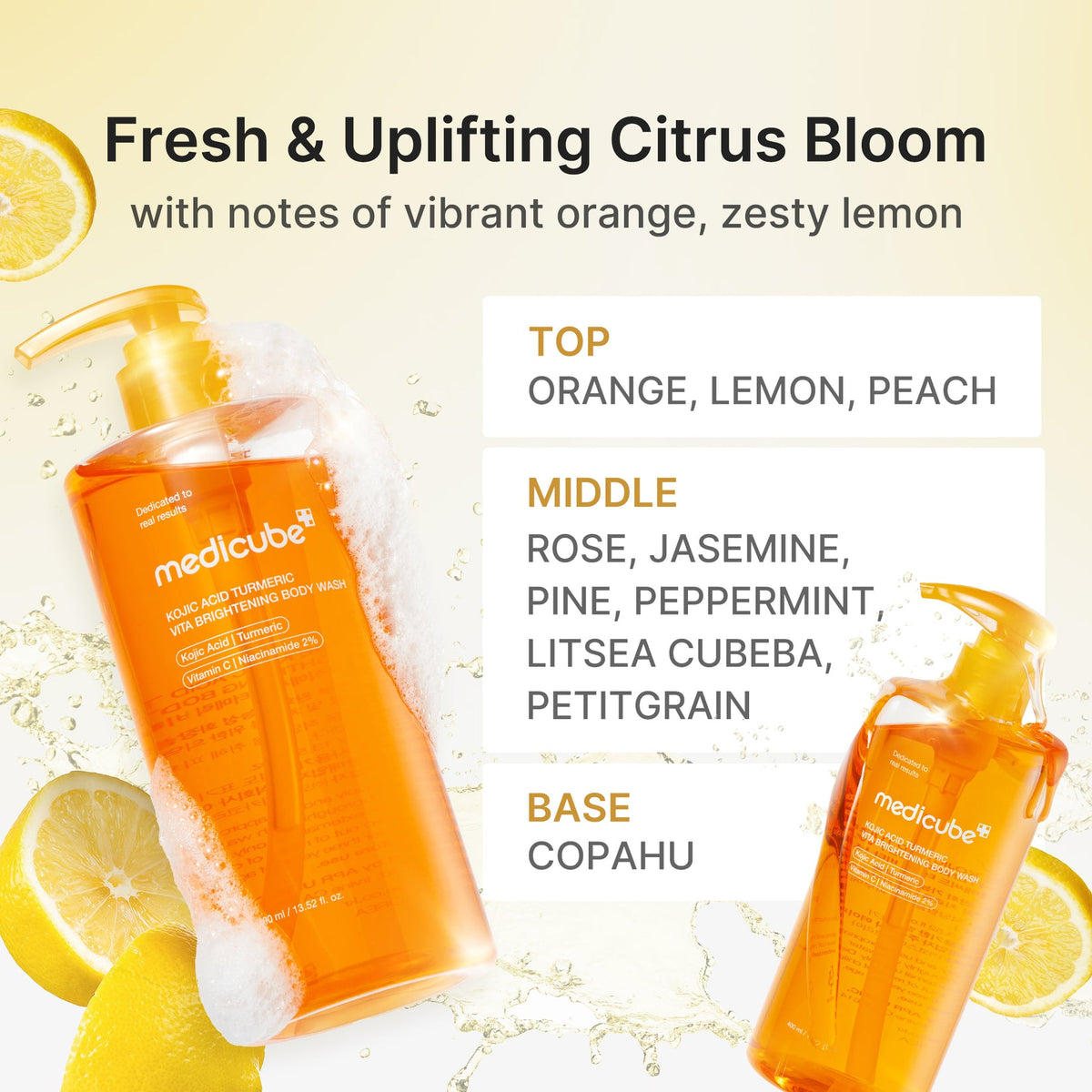 Medicube - Kojic Acid Turmeric Brightening Body Wash