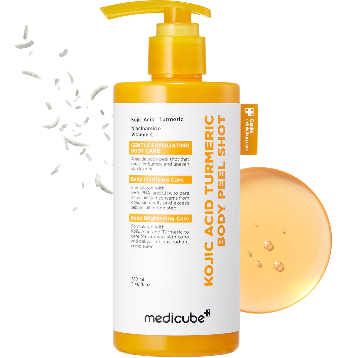 Medicube - Kojic Acid Turmeric Body Peel Shot