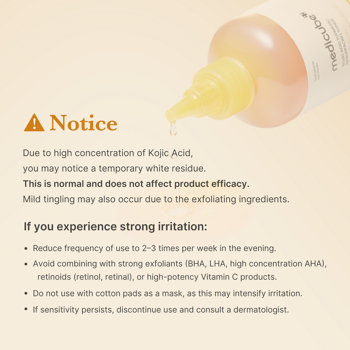 Medicube - Kojic Acid Turmeric Resurfacing Toner