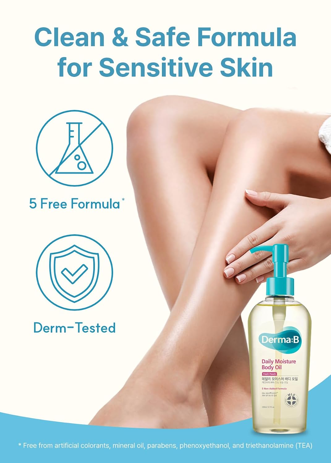 Derma: B - Daily Moisture Body Oil