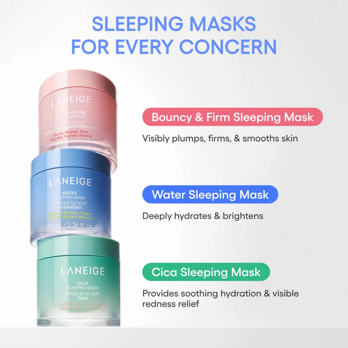 LANEIGE - Bouncy & Firm Sleeping Mask