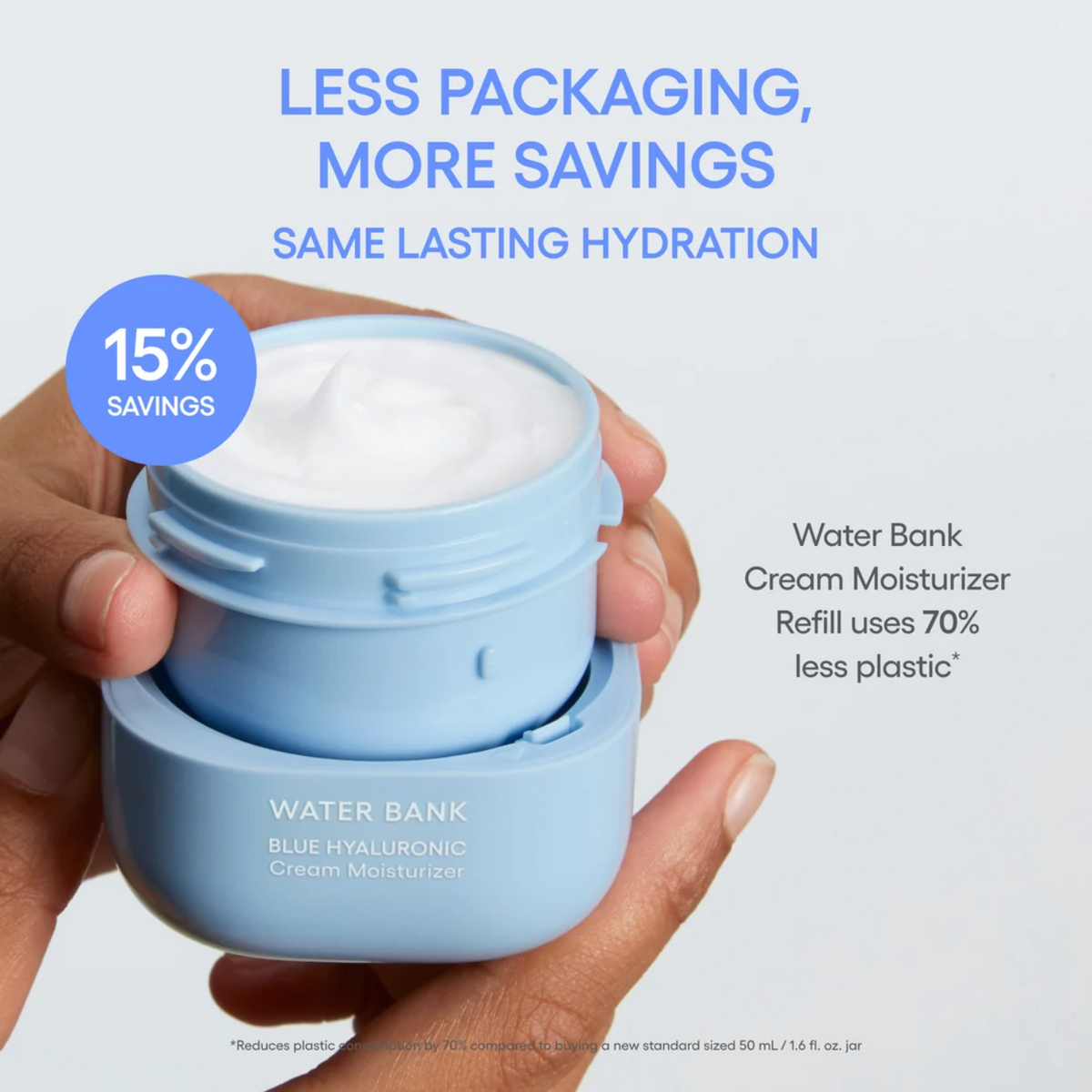 LANEIGE Water Bank Blue Hyaluronic Moisturizer – Hydrating Face Cream