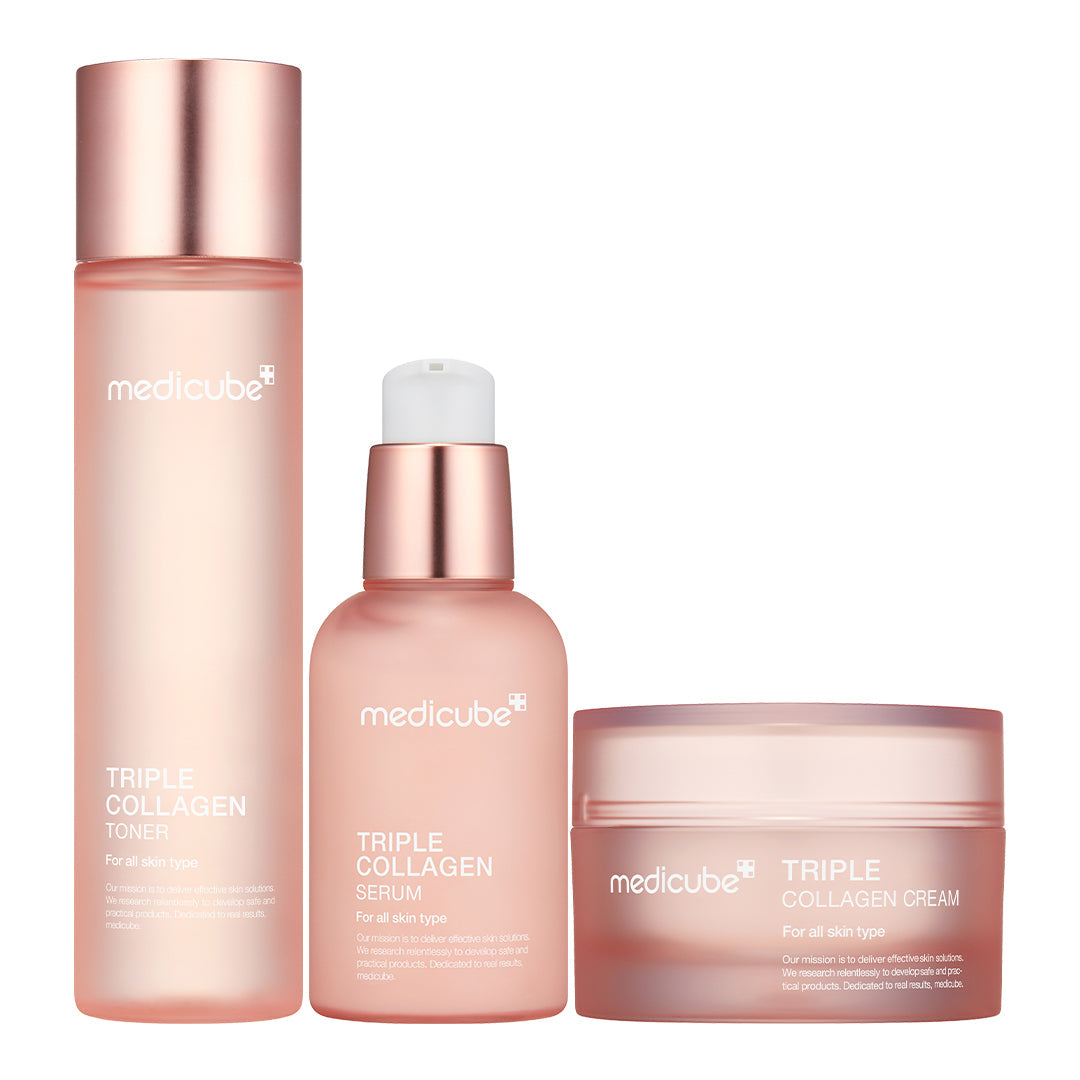 Medicube Triple Collagen 3-Step Glow & Firming Bundle