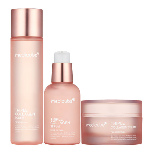 Medicube Triple Collagen 3-Step Glow & Firming Bundle