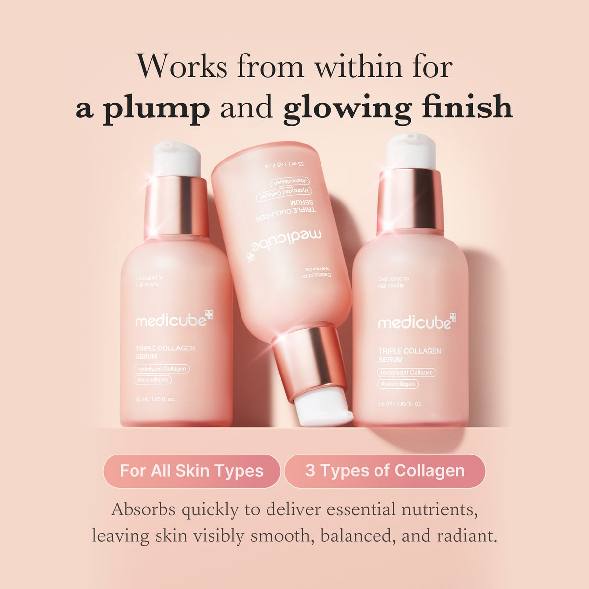 Medicube Triple Collagen 3-Step Glow & Firming Bundle