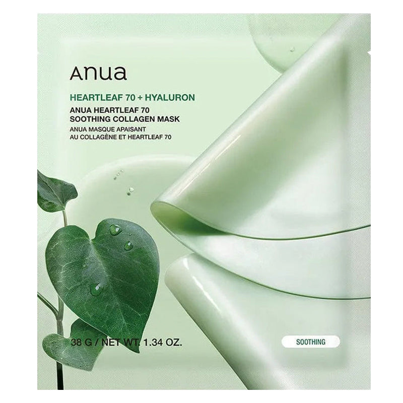 Anua - Heartleaf 70 Soothing Collagen Mask (1 ct)