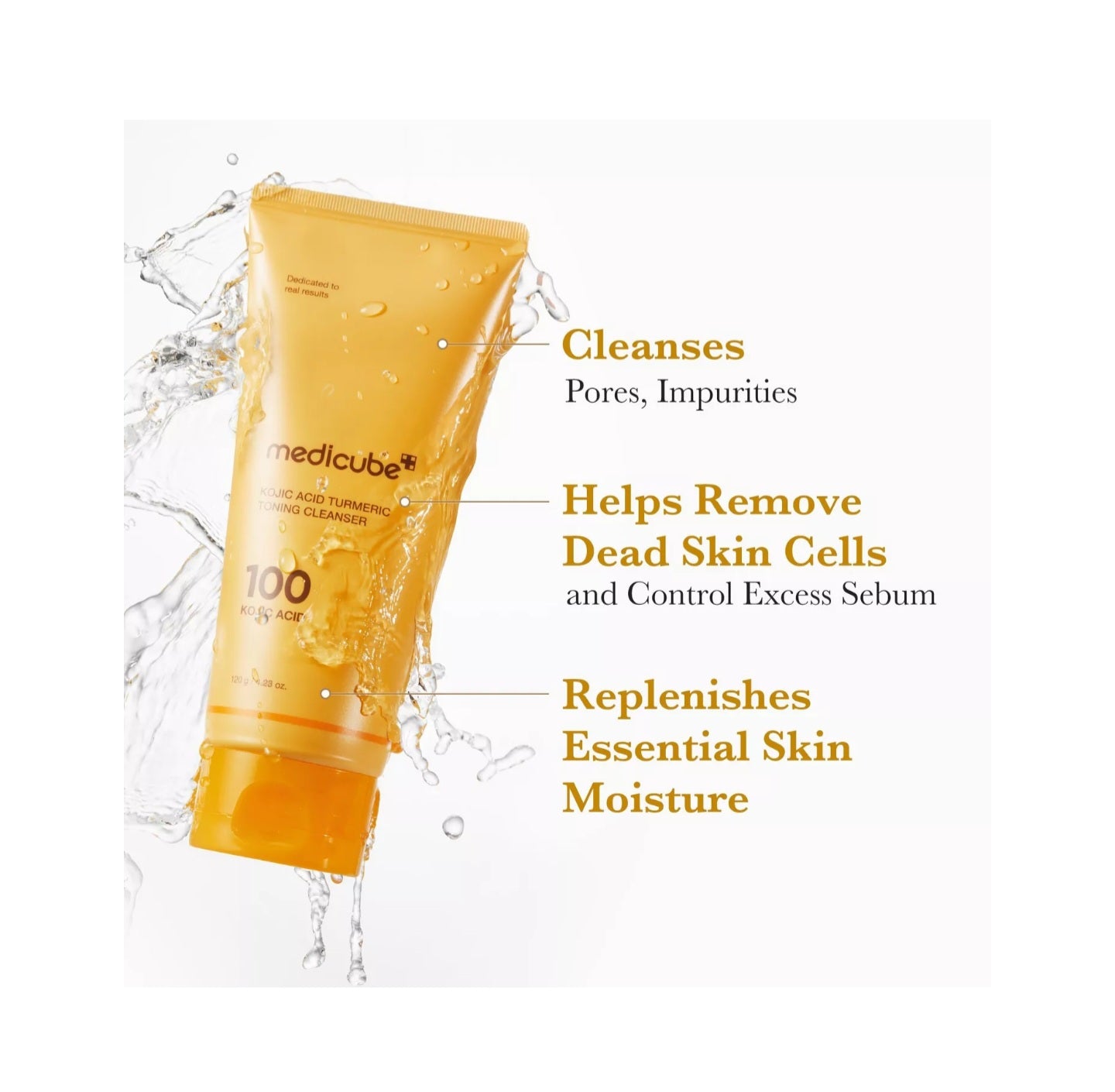 Medicube - Kojic Acid Turmeric Toning Cleanser